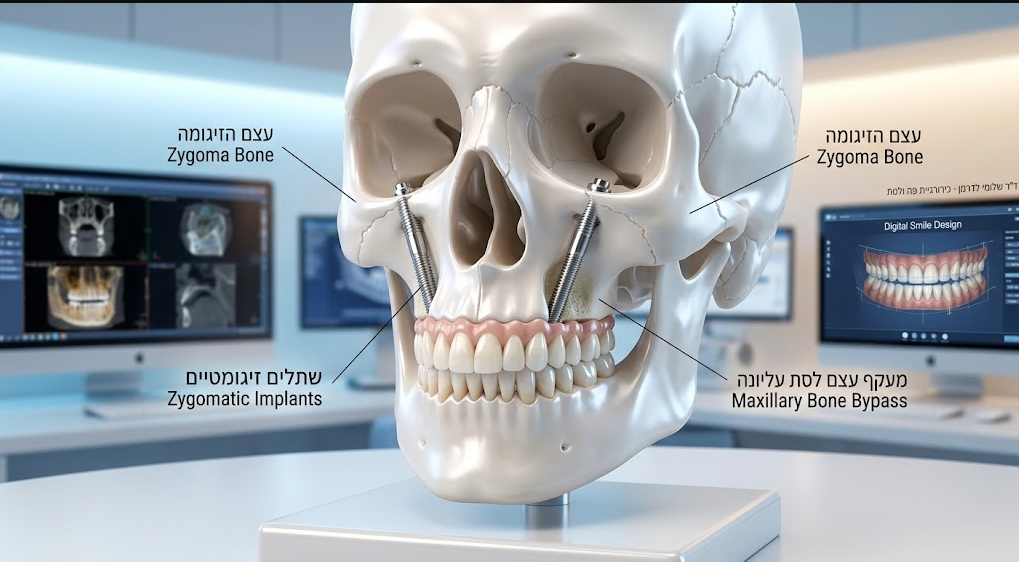 שתלי זיגומה: פתרון מתקדם להשתלת שיניים למחוסרי עצם בלסת העליונה